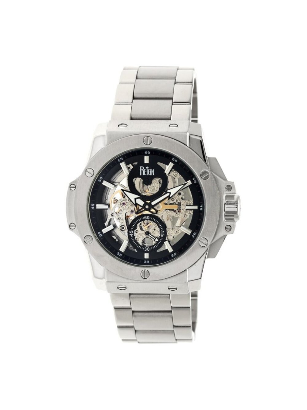 NWT Reign Commodus Automatic Black Dial Men's Watch